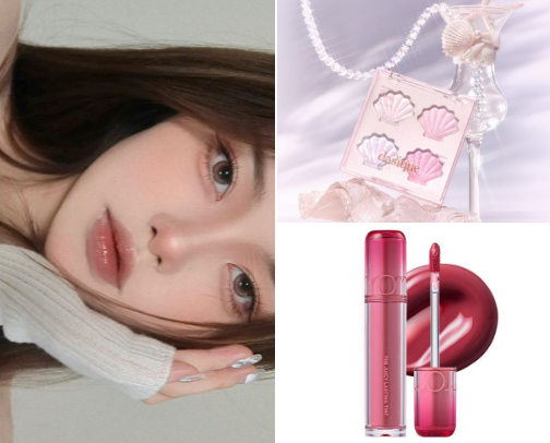 The Best Korean Makeup 🍒🪷🌸 cover photo collage