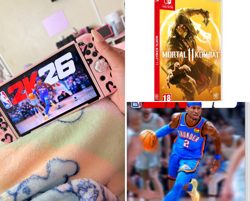 Cozy Gamer Girl Era 🎮 cover photo collage