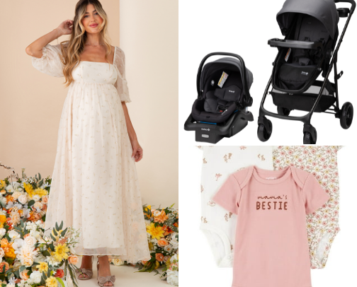 Baby and Mom cover photo collage