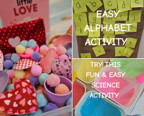 Fun and Easy Learning Activities for Toddlers You Can Do At Home cover photo collage