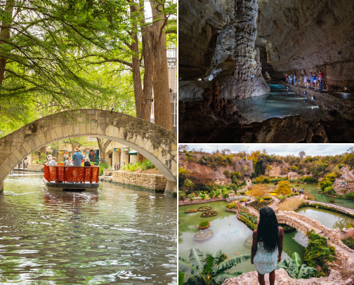 A Day in San Antonio cover photo collage