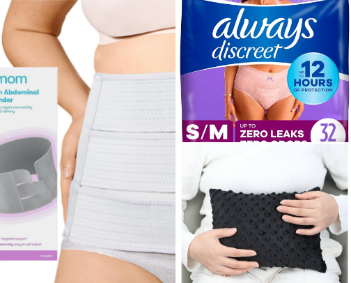 Post Partum Necessities! cover photo collage