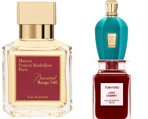 perfumes cover photo collage