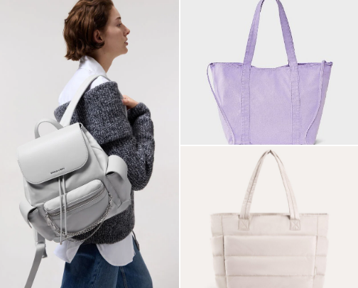 Bags for university cover photo collage