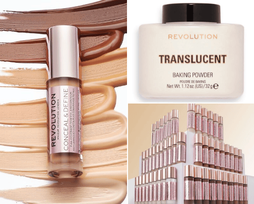 Revolution makeup cover photo collage