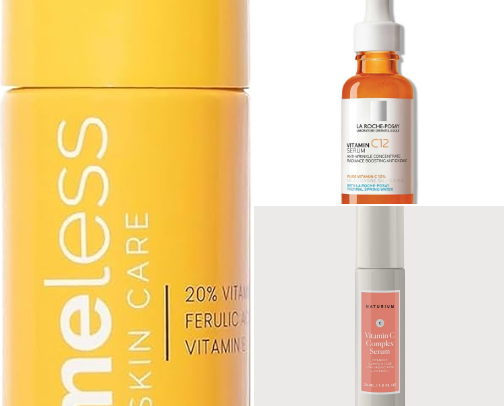 Vitamin C Products I Keep Coming Back To cover photo collage