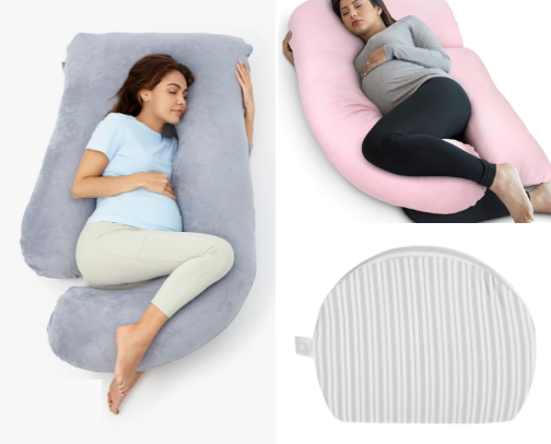 Third Trimester Sleep & Body Comfort Essentials 🌙 cover photo collage
