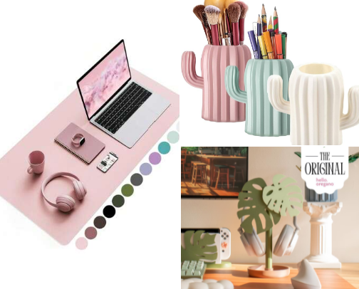 The Cozy Desk Edit cover photo collage