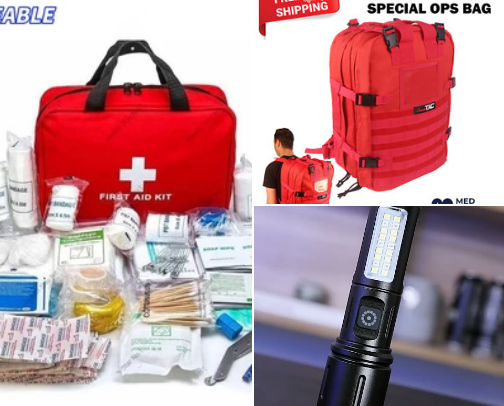 Emergency Kit cover photo collage
