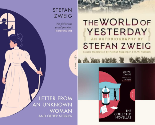 Stefan Zweig By & About cover photo collage