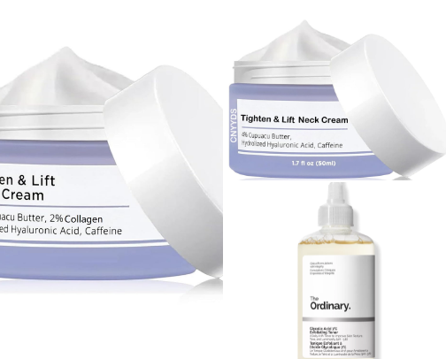 Over 50 skin care cover photo collage