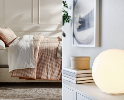 Cozy home decor cover photo collage