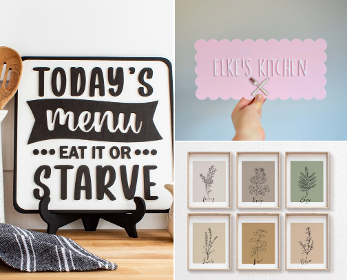 Signs and Picture Art cover photo collage