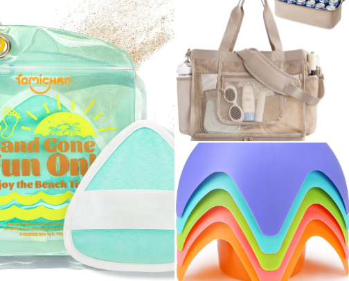Lake/Beach Day Must Haves! cover photo collage