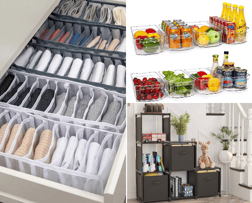 Storage Organizators cover photo collage