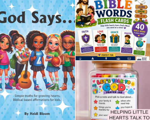 ✨ Growing in Grace: Fun & Faith-Filled Playtime with Kids ✝️ cover photo collage