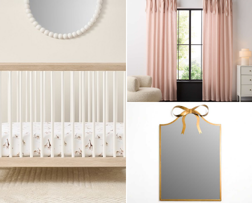 Baby Girl Nursery🩷🌸🎀🧚🏻‍♀️ cover photo collage
