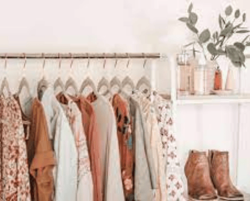 Clothing cover photo collage