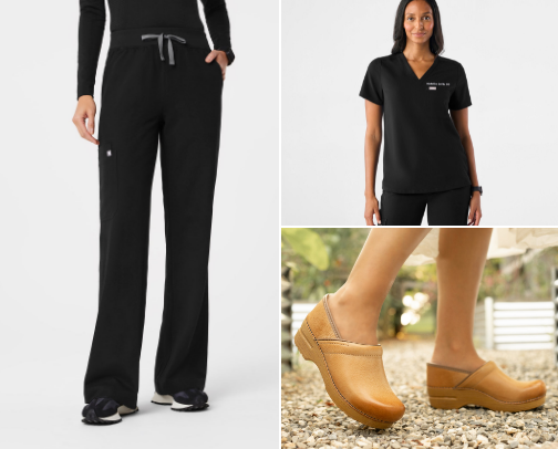 Scrub life essentials cover photo collage