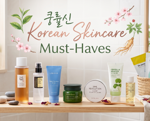 Korean Skincare Must-Haves cover photo collage