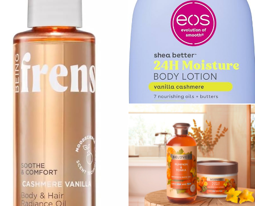 Body care that will have you smelling edible🤤 cover photo collage