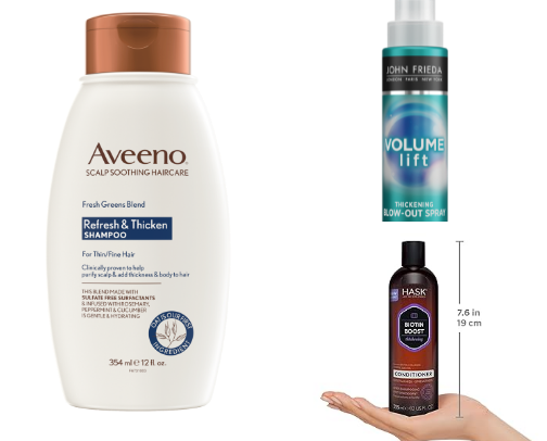 Lift, Volume, Repeat: Best Products for Fine Hair 💇✨ cover photo collage