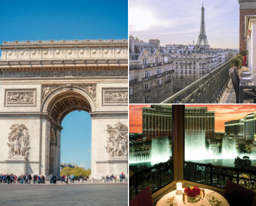 Hotel inspiration for a relaxed getaway, Iconic Sights, Long Walks & Places I’d Happily Stay Paris, France cover photo collage