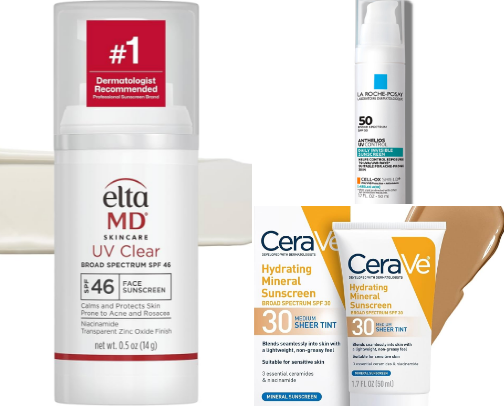 Holy Grail Non-Comedogenic Sunscreens for Acne-Prone Skin cover photo collage