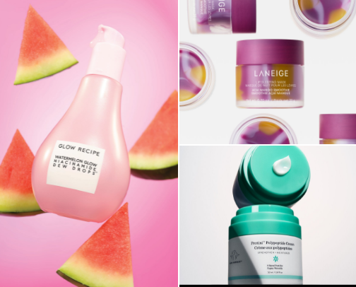 Skincare Picks I Actually Recommend ✨ cover photo collage