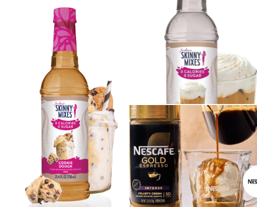 Sugar Free Iced Coffee At Home 🎀 Lazy Girl Style 🎀 cover photo collage