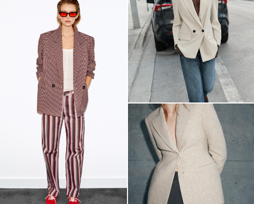 “She’s A Boss” Blazer Looks cover photo collage