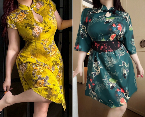 Flattering Chinese New Year Outfits for Curvy Women - Elegant & Comfortable Picks cover photo collage