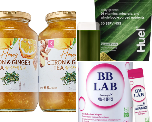 Vitamins & Herbs | Top Glow Picks cover photo collage