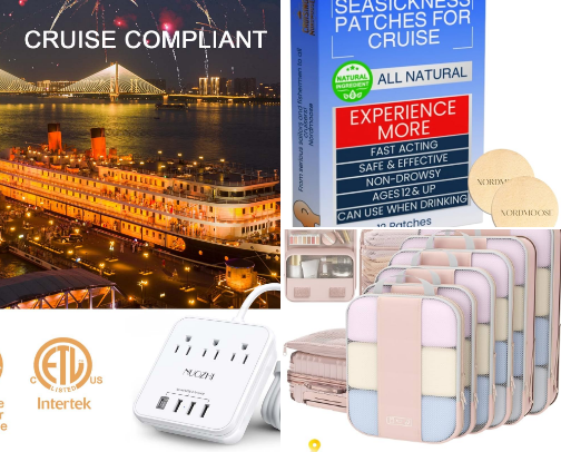 Cruise Essentials and Must Haves cover photo collage