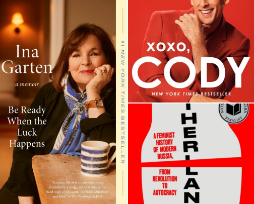 What's MEG Reading? cover photo collage