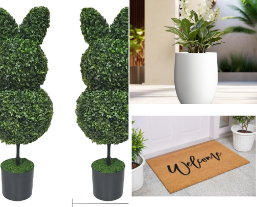 Spring & Easter Decor cover photo collage