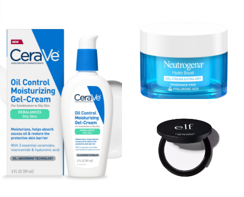 Oily Skin Must Haves cover photo collage