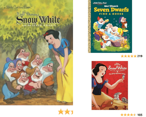 Snow White and the Seven Dwarfs! cover photo collage