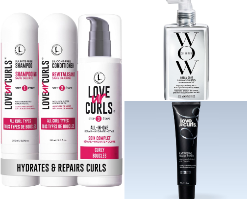 The Frizz-Free Hair Routine cover photo collage