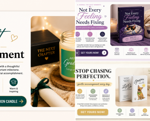 Gifts They'll Love cover photo collage