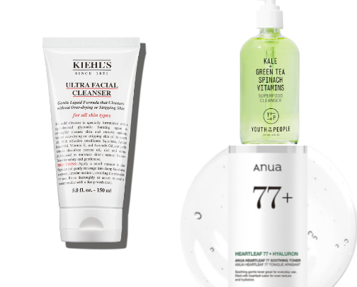 My Current Skincare Routine ⭐ cover photo collage