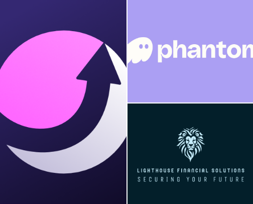 Finance and Social Media cover photo collage