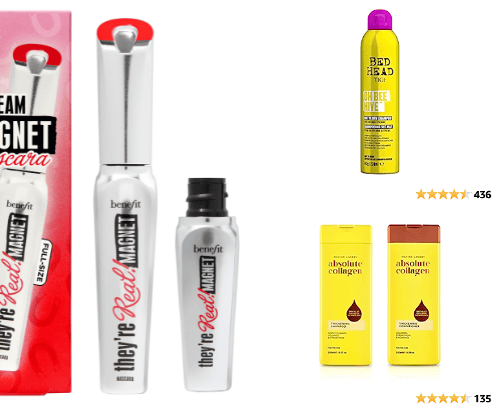 Beauty must haves cover photo collage