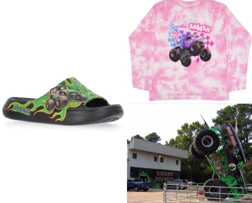 Monster Truck Mayhem cover photo collage