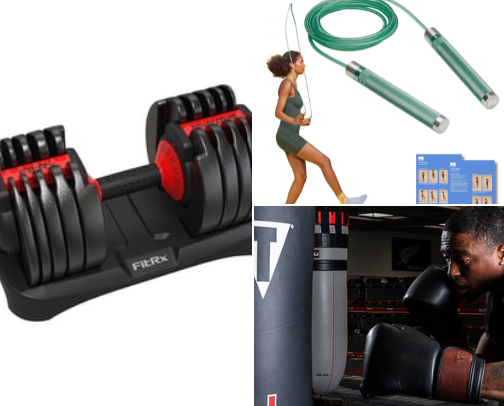 Teen turns garage into gym cover photo collage