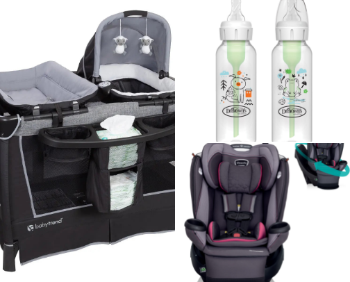 Baby products cover photo collage