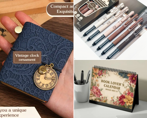 2026 Calendars, Planners, Journals and Notebooks cover photo collage