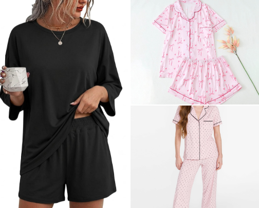 fueling my pajama obsession😍 cover photo collage