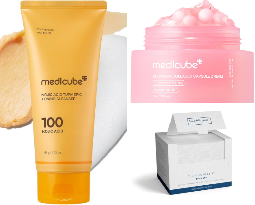 Skincare Regimen Over 50 cover photo collage