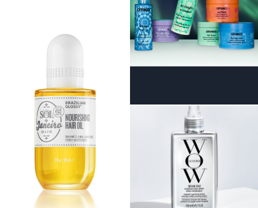 hair products! 🎀💇🏽‍♀️🪮 cover photo collage